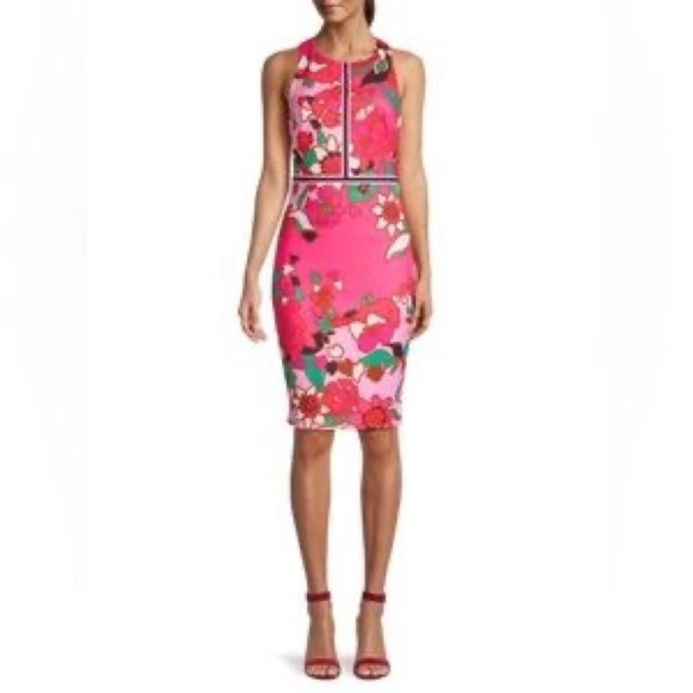 Ted Baker London floral pink dress